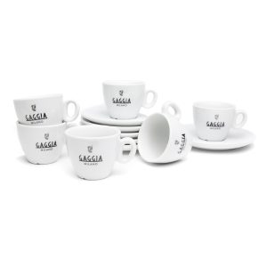 Gaggia Set of 6 Espresso Cups